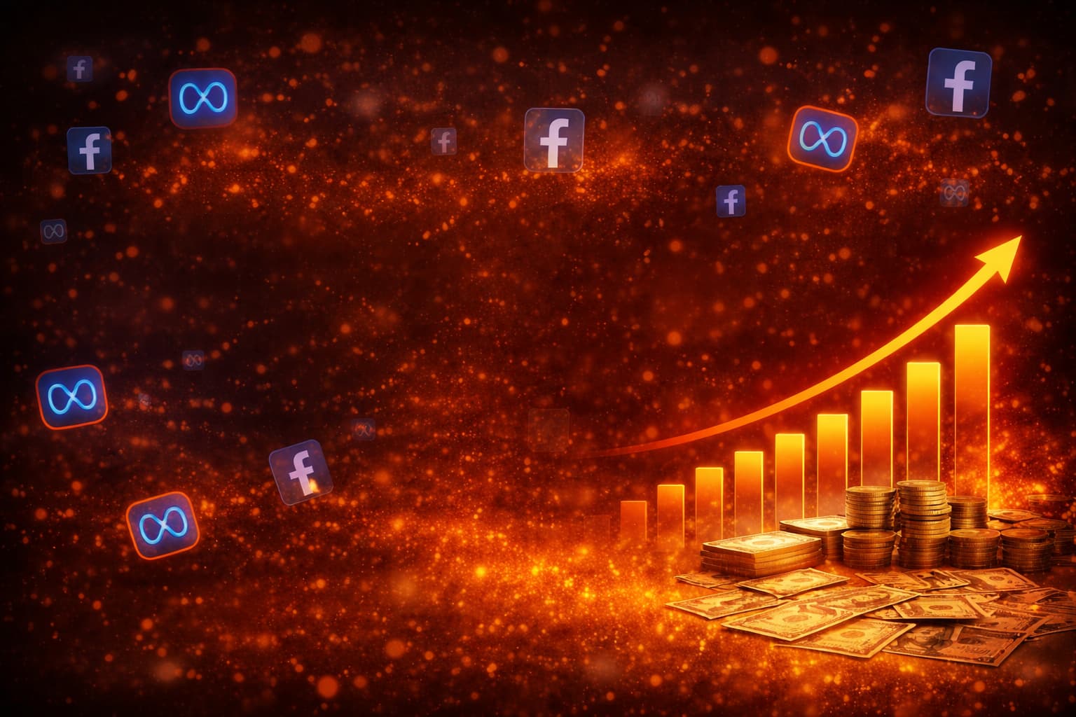 Premium Meta ads background