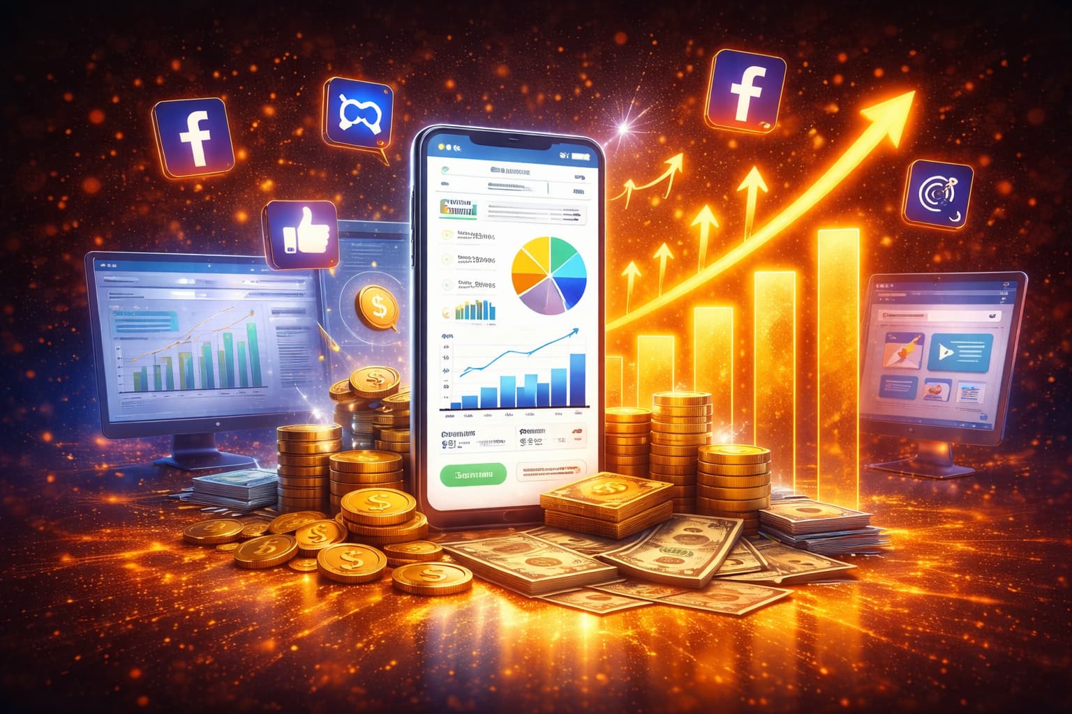 Meta ads performance visual