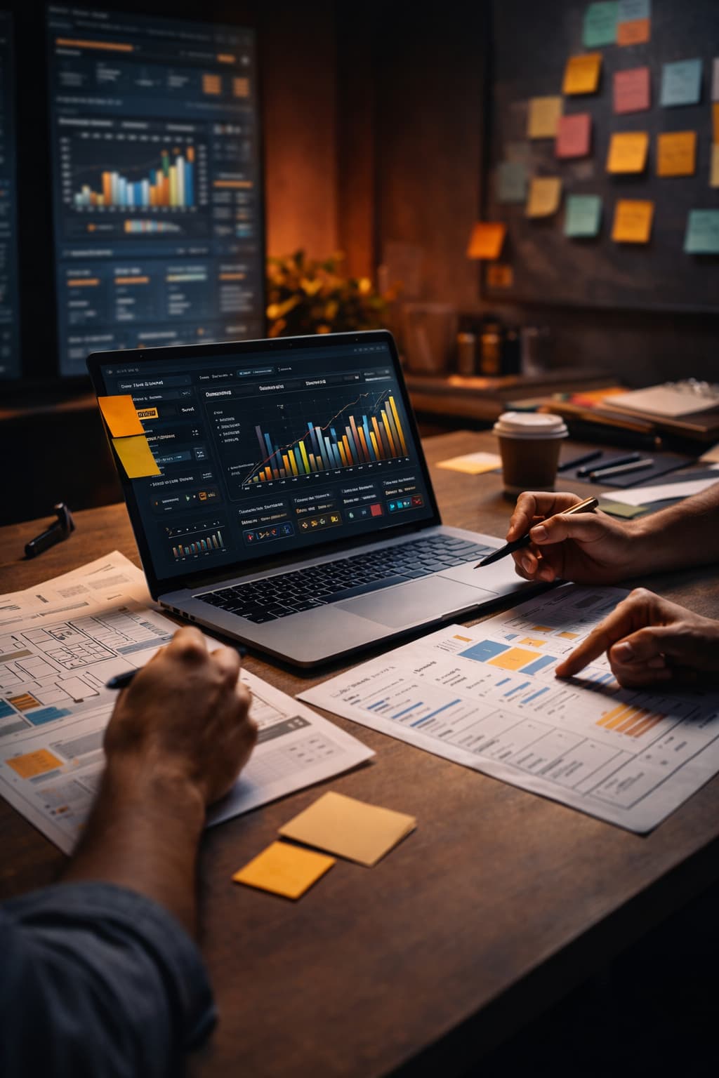Creative strategy and campaign planning visual